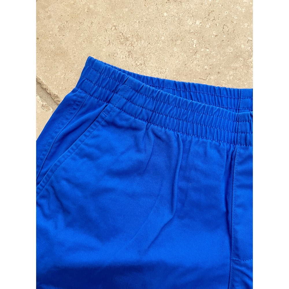 NEW Lands End Womens 4 petite 7in Chino Short Royal Cobalt Blue Mid Rise Stretch - Picture 9 of 12